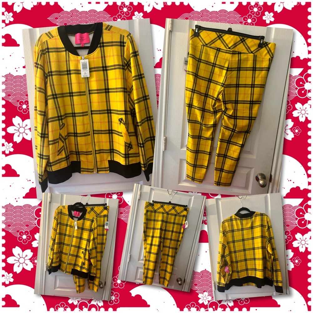 BNWT - TORRID X BETSEY JOHNSON Plaid suit